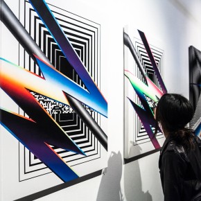 Recap Felipe Pantone ""Stereodynamica" at Backwoods Gallery Recap Felipe Pantone ""Stereodynamica" at Backwoods Gallery
